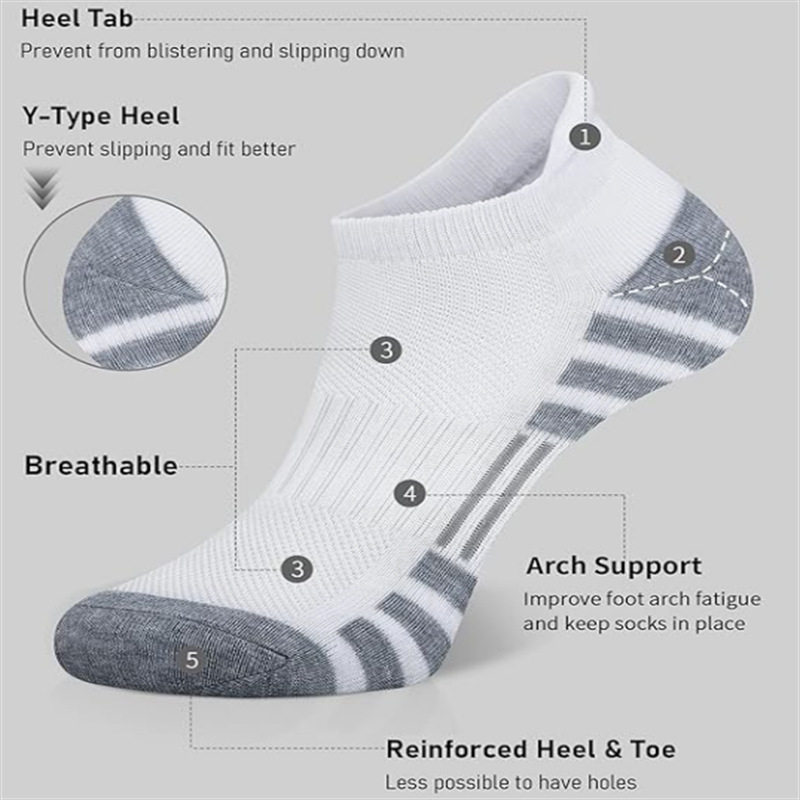 Cushioned Breathable Ankle Ath - đánh giá và giá Ankle Sock Low Cut