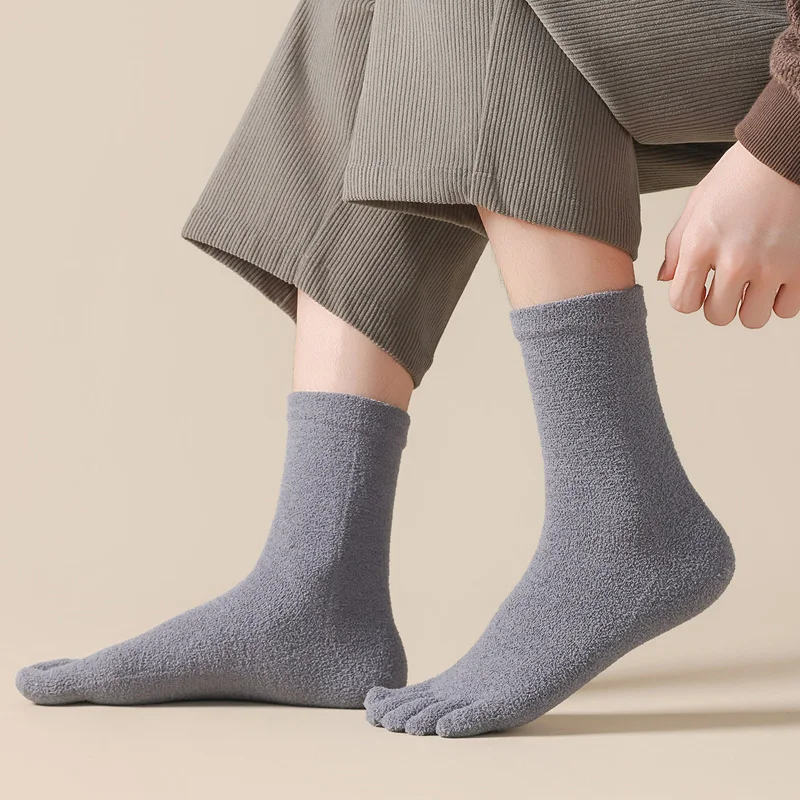 6/12 Pairs Thick Thermal Split - đánh giá và giá Toe Sock Split