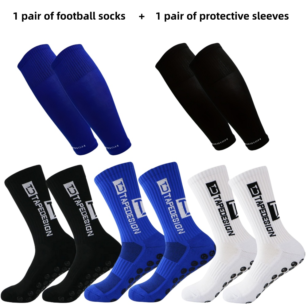 1 pair of football socks+1 pai - đánh giá và giá Compression Sleeve Calf